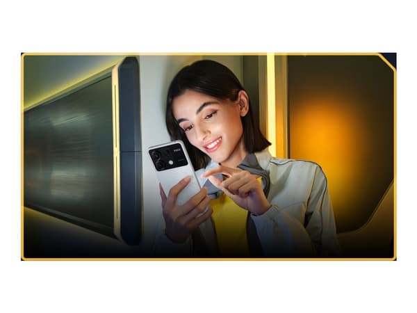 Xiaomi POCO X6 - 5G pekskärmsmobil - dual-SIM - RAM 12 GB / Internminne 256 GB - OLED-skärm - 6.67" - 2712 x 1220 pixlar (120 Hz) - 3 st. bakre kamer