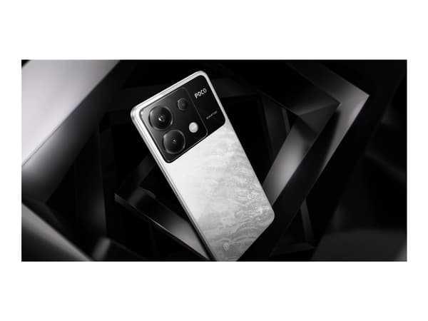 Xiaomi POCO X6 - 5G pekskärmsmobil - dual-SIM - RAM 12 GB / Internminne 256 GB - OLED-skärm - 6.67" - 2712 x 1220 pixlar (120 Hz) - 3 st. bakre kamer