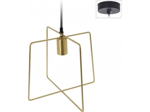 Lampa wisząca Intesi Lampa wisząca Gemo Intesi złota