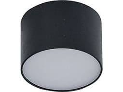 Azzardo taklampe, utenpåliggende sylindrisk lampe, svart AZzardo Monza R 8 LED AZ2254