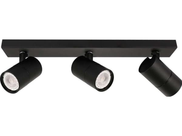 Italux Plafond kattovalaisimet LACONI SPL-2813-3B-BL Italux metallivalaisin säädettävät valonheittimet lajittelukaistalla