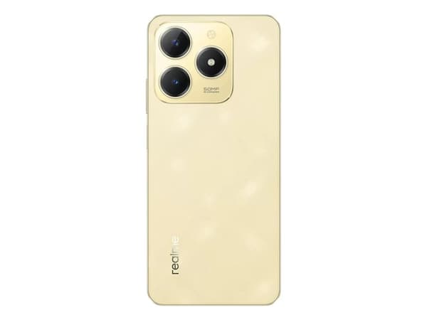 Realme C61 - 4G pekskärmsmobil - dual-SIM - RAM 6 GB / Internminne 256 GB - microSD slot - 6.745" - 1600 x 720 pixlar (90 Hz) - 2 bakre kameror 50 MP