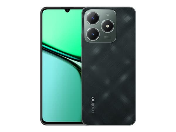 Realme C61 - 4G smarttelefon - dobbelt-SIM - RAM 6 GB / Internminne 256 GB - microSD slot - 6.745" - 1600 x 720 piksler (90 Hz) - 2x bakkameraer 50 M