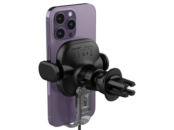 Spigen UTS12W, Mobiltelefon / smartphone, Active-hållare, Bil, Svart