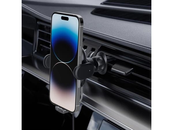 Spigen UTS12W, Mobiltelefon / smartphone, Active-hållare, Bil, Svart