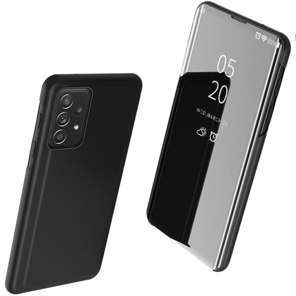 Clear View Case flip-deksel til Samsung Galaxy A33 5G svart