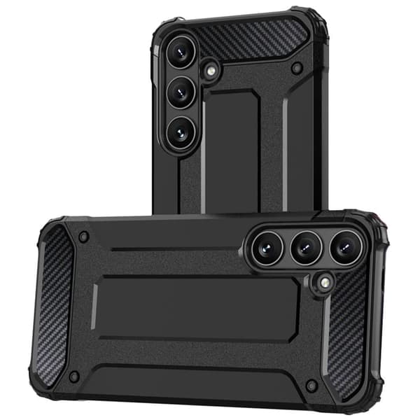 Hybrid Armor-deksel til Xiaomi POCO C65 / Redmi 13C pansret - svart