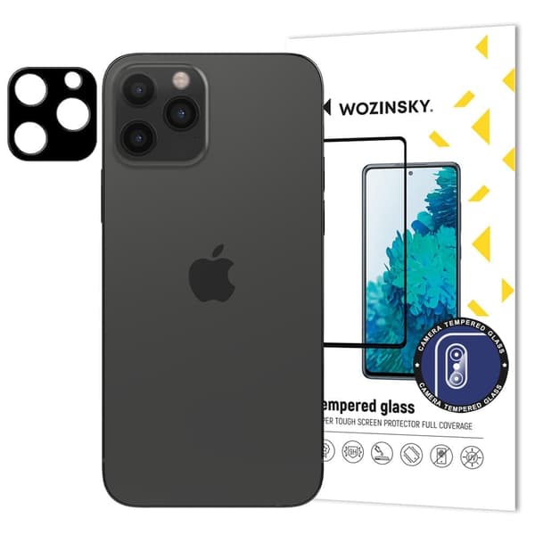 Wozinsky Full Camera Glass 9H herdet glass for hele kameraet? iPhone 12 Pro