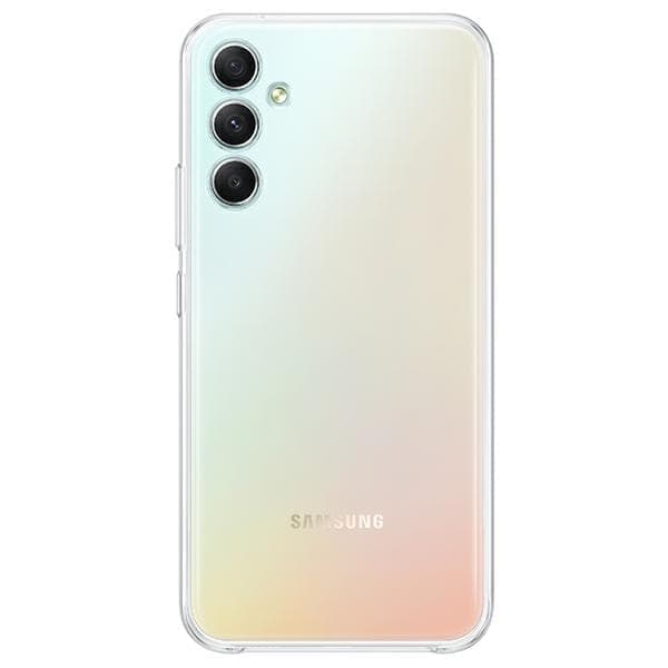Samsung Clear Cover-deksel til Samsung Galaxy A34 5G geldeksel gjennomsiktig (EF-QA346CTEGWW)