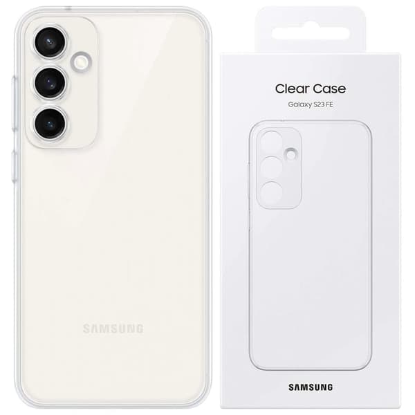 Samsung Clear Deksel EF-QS711CTEGWW til Samsung Galaxy S23 FE - gjennomsiktig