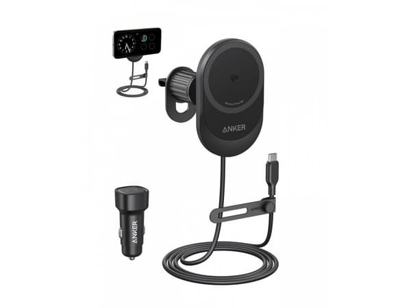 Laddare MagGo Qi2 15W Svart