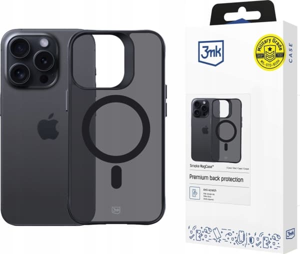 3MK 3mk beskyttelsesdeksel Smoke MagCase til iPhone 13 Pro