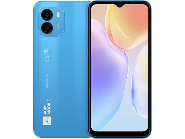 AGM NOTE N1, 16,6 cm (6.52"), 8 GB, 128 GB, 50 MP, Android 13, Blå