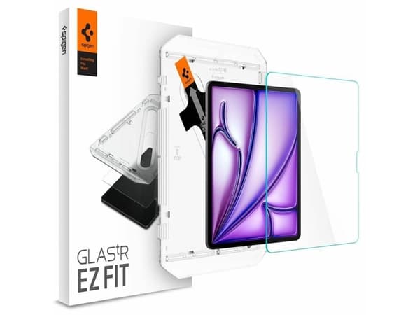 Spigen GLAS.tR EZ Fit, Genomskinligt skärmskydd, 33 cm (13"), 9H, Härdat glas, 1 styck