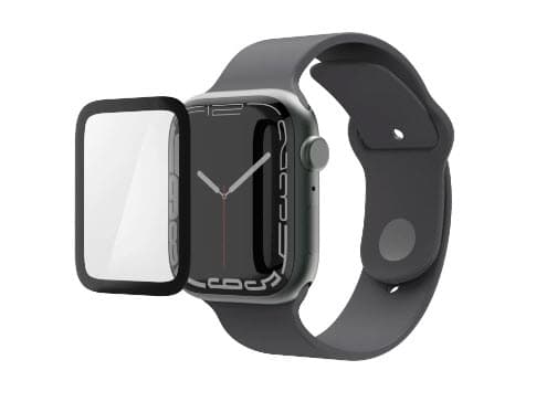 Hama Super Hybrid, Apple, Watch 7 / 8 / 9, 45 mm, Slagtålig, Stötsäker, Reptålig, Stöttålig, Transparent, 1 styck