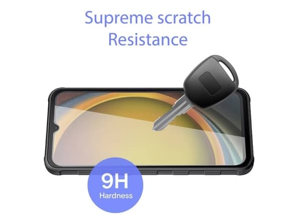 Renkforce RF-6178380, Samsung, Galaxy Xcover 7, Ripebestandig, Knusesikker, Gjennomsiktig, 2 stykker