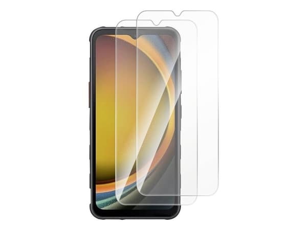 Renkforce RF-6178380, Samsung, Galaxy Xcover 7, Ripebestandig, Knusesikker, Gjennomsiktig, 2 stykker