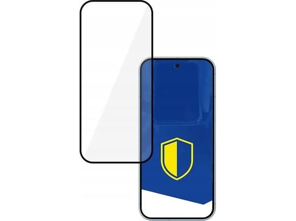 3MK HardGlass Max Lite, Google, Google Pixel 9 Pro, Slagtålig, Reptålig, Svart, Transparent, 1 styck