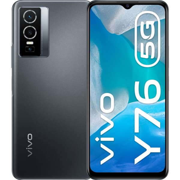 Smartphone Vivo Vivo Y76 5G Svart 6,58“ 8 GB RAM Octa Core MediaTek Dimensity 6,6" 1 TB 256 GB Svart