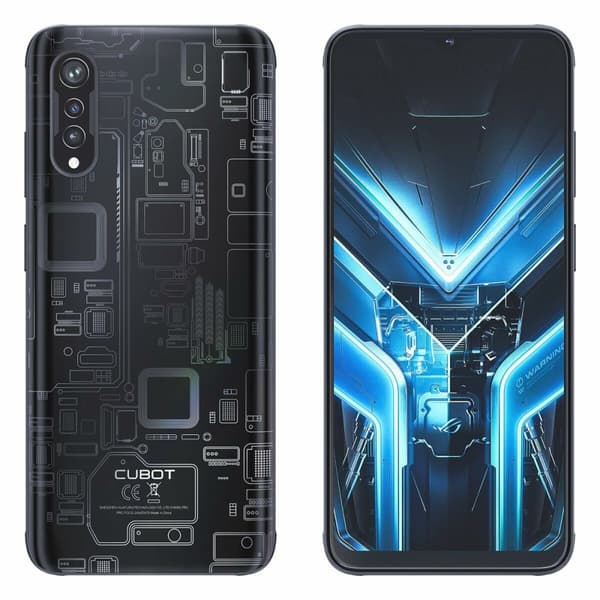 Älypuhelimet Cubot X70 12 GB RAM 6,5" 256 GB musta