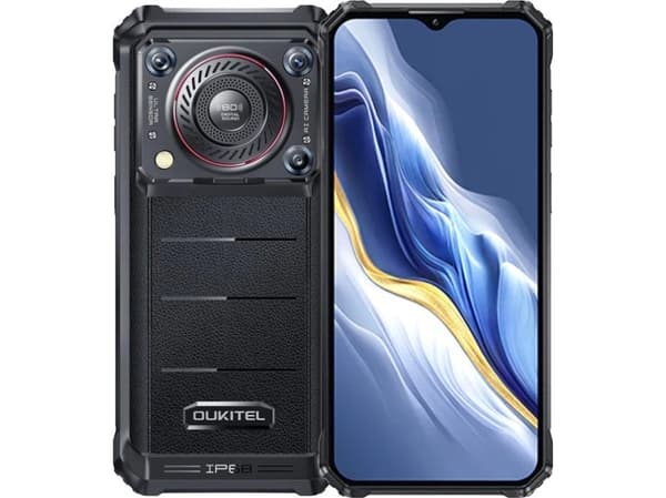 Oukitel WP36 8/128GB Svart (WP36-BK/OL) smartphone Svart