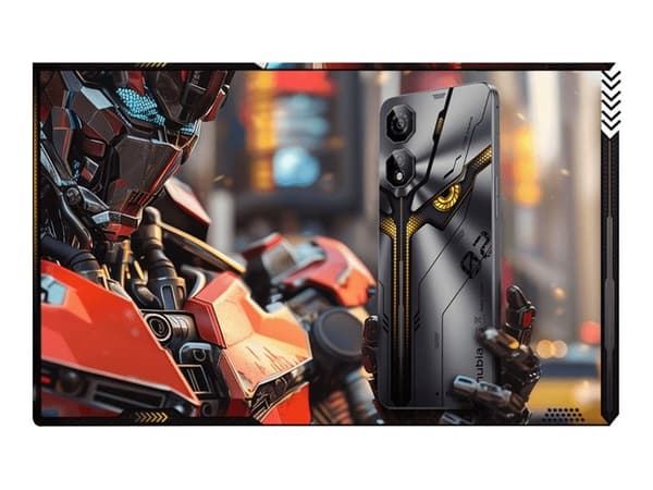Nubia Neo 2 - 5G smarttelefon - dobbelt-SIM - RAM 8 GB / Internminne 256 GB - 6.72" - 2400 x 1080 piksler (120 Hz) - 2x bakkameraer 50 MP, 2 MP - fro