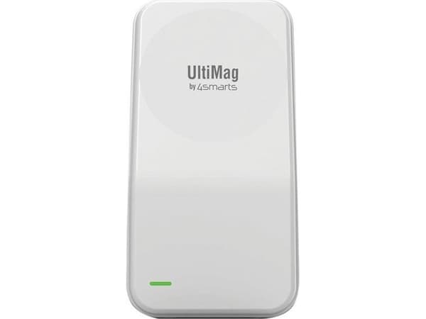 4smarts 5in1 Ultimag Desktower Charger, inomhus, USB, Trådlös laddning, 1 m, Vit Vit