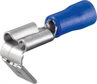 Goobay 17012, TAB terminale, Blå, Honkoppling, 2,5 mm ², 15 A, 0,8 mm