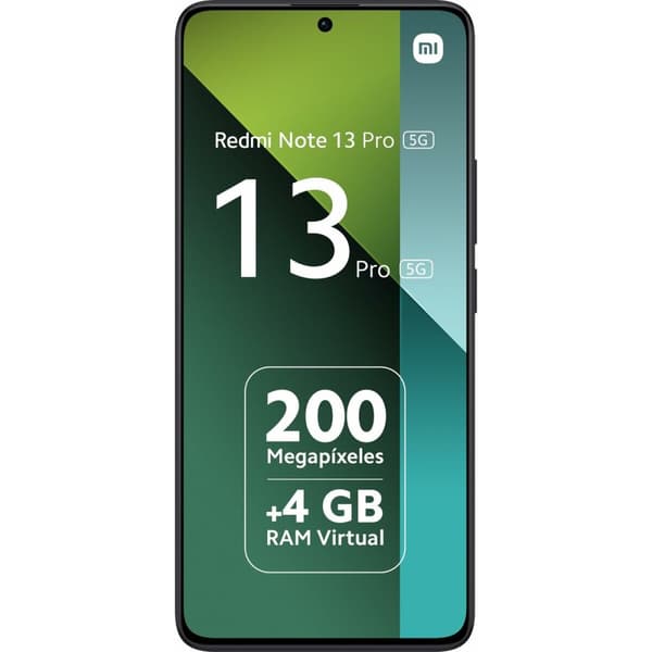 Smartphone Xiaomi REDMI NOTE 13 PRO 5G 6,67" 8 GB RAM 256 GB Svart