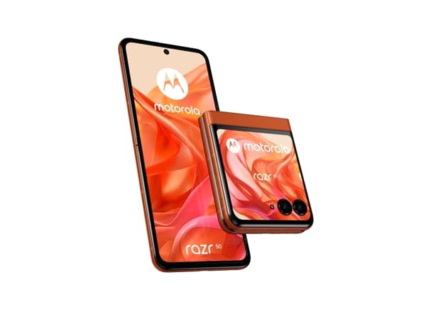 Motorola razr 50, 17,5 cm (6.9"), 8 GB, 256 GB, 50 MP, Android 14, Orange Orange