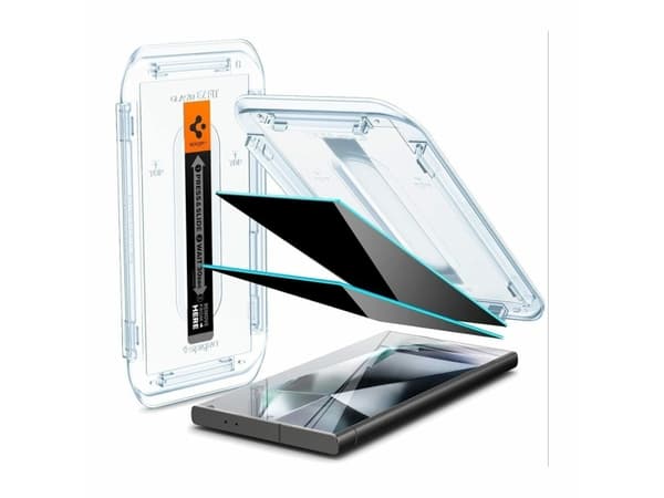 Spigen SZKŁO HARTOWANE SPIGEN GLAS.TR ”EZ FIT” 2-PACK GALAXY S24 ULTRA PRIVACY