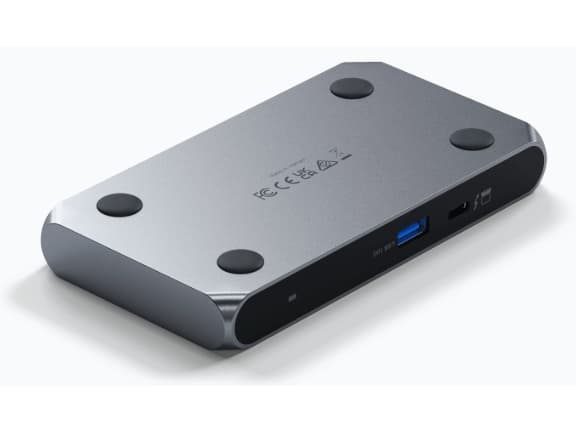 Satechi ST-HT4SHM-EU, Thunderbolt 4, Thunderbolt 4, USB 3.2 Gen 2 (3.1 Gen 2) Type-A, 40000 Mbit/s, 60 Hz, 3840 x 2160, 6144 x 3456, 7680 x 4320