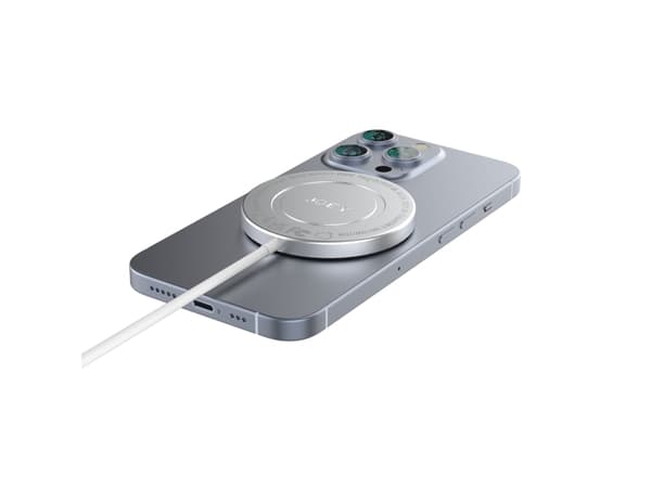 Joby JB01811-BWW, Innendørs, USB, Trådløs lading, 1 m, Sølv