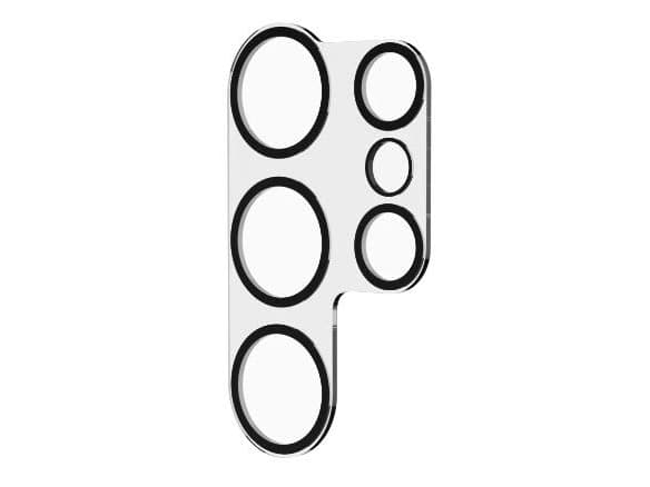 Hama Cam Protect, Samsung, Galaxy S24 Ultra, Break resistant, Slagbestandig, Støtbestandig, Ripebestandig, Knusesikker, Sjokkresistent, Gjennomsiktig