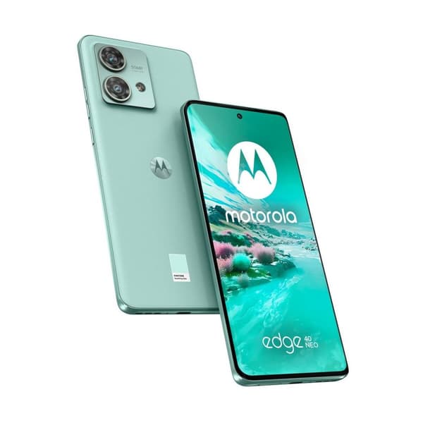Älypuhelimet Motorola edge 40 neo 6,55" Mediatek Dimensity 1050 12 GB RAM 256 GB Sininen Mintunvihreä