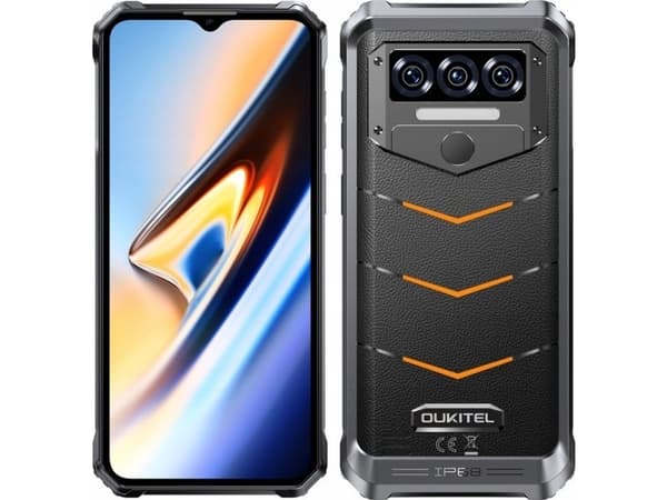 Oukitel Smartphone WP38 6/256GB 10600 mAh DualSIM oransje
