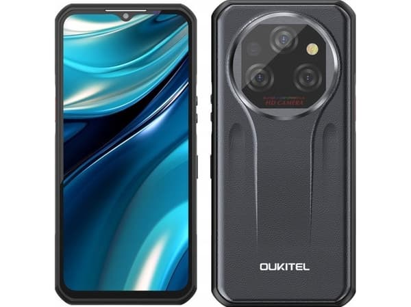 OUKITEL WP39 5G Slim Rugged Išmanusis telefonas 6Gb/256Gb, Pilkas