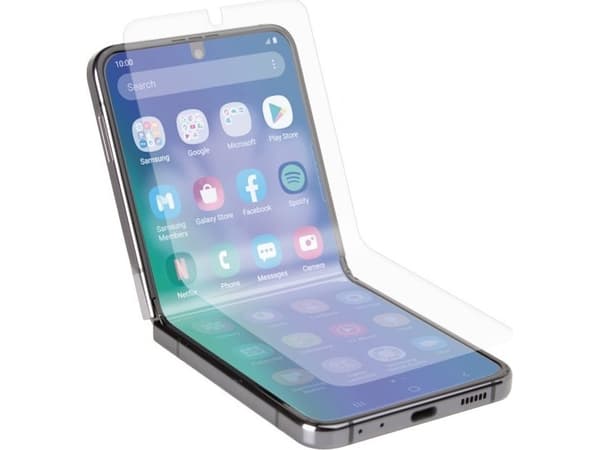 SBS TESCRSAZFLIP6, Samsung, Galaxy Z Flip 6, Naarmuuntumaton, Iskunkestävä, Läpinäkyvä, 1 kpl