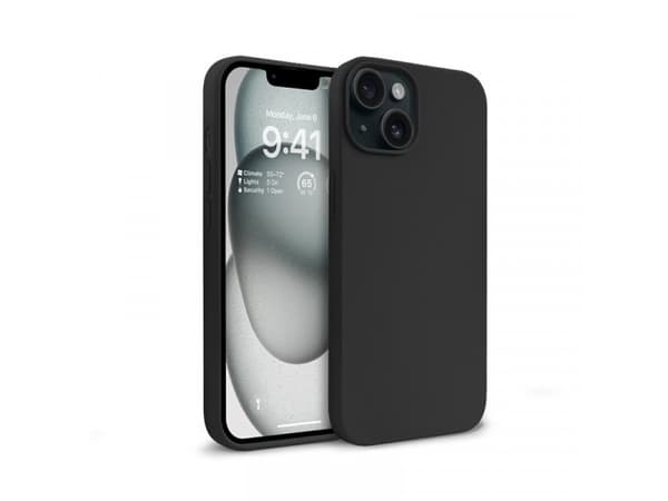 Crong Etui Crong Color Cover Apple iPhone 15 czarny