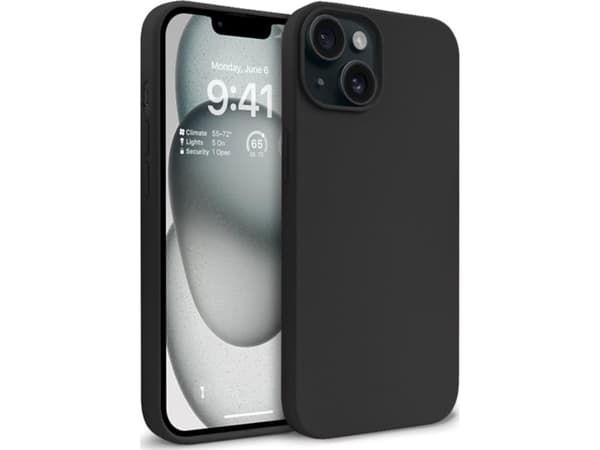 Crong Etui Crong Color Cover Apple iPhone 15 czarny