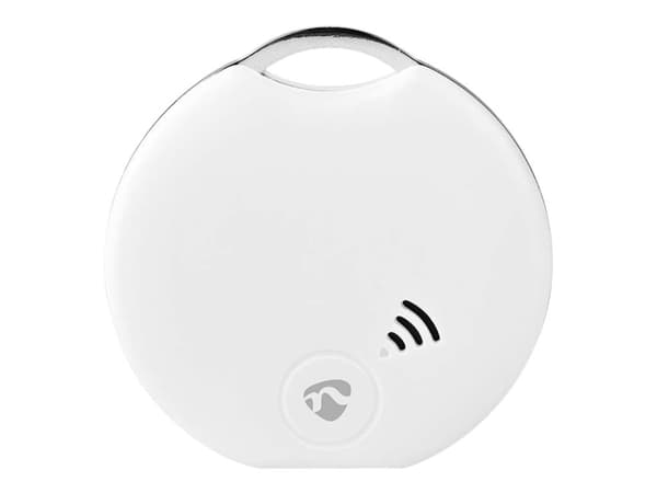 Nedis BTKF10WT - Bluetooth-tagg med antiförlust för mobiltelefon - vit