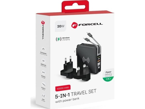 ForCell-lader 1x USB-A 1x USB-C 3 A