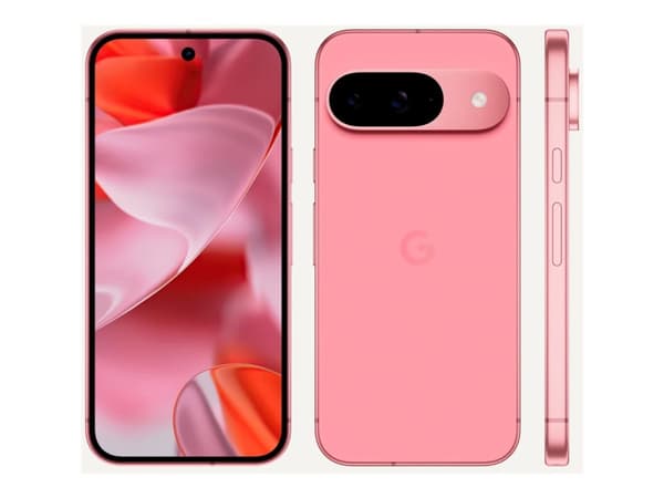 Google Pixel 9 - 5G smarttelefon - dobbelt-SIM - RAM 12 GB / Internminne 128 GB - OLED-display - 6.3" - 2424 x 1080 piksler (120 Hz) - 2x bakkameraer Rosa
