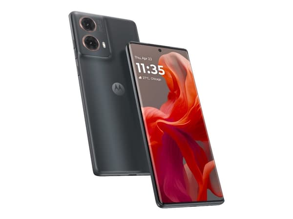 Motorola Moto G85 - 5G pekskärmsmobil - dual-SIM - RAM 12 GB / Internminne 256 GB - microSD slot - pOLED-skärm - 6.67" - 2400 x 1080 pixlar (120 Hz) Grå