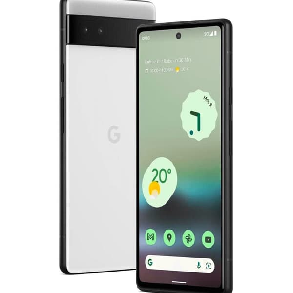 Pixel 6a Chalk 128 GB Klass C (refurbished)