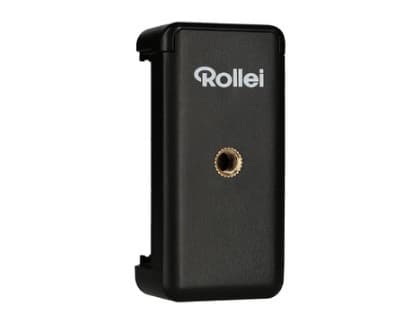 Rollei 22639, Mobiltelefon / smartphone, Passiv hållare, inomhus, Utomhus, Svart