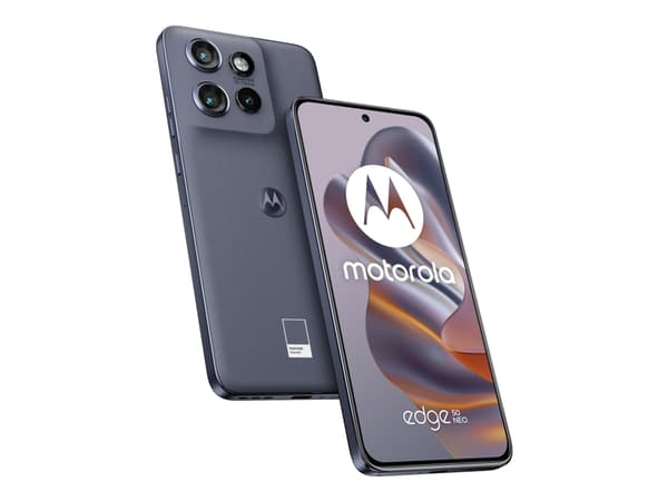 Motorola Edge 50 Neo - 5G pekskärmsmobil - dual-SIM - RAM 12 GB / Internminne 512 GB - pOLED-skärm - 6.4" - 2670 x 1220 pixlar (120 Hz) - 3 st. bakre