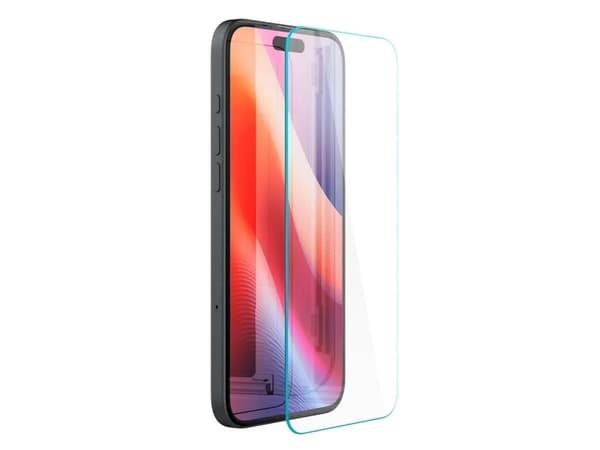 Spigen Glas.tR Slim HD, Apple, iPhone 16 / iPhone 15, Slagtålig, Reptålig, Transparent, 1 styck