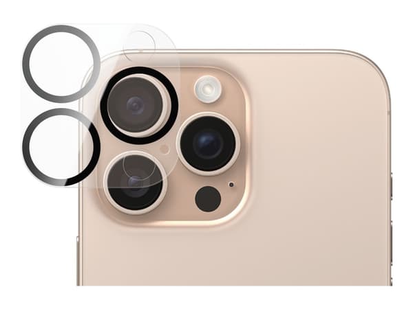 PanzerGlass PicturePerfect - Linsebeskytter for mobiltelefon - for Apple iPhone 16 Pro, 16 Pro Max