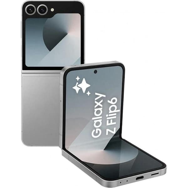 Z Flip6 12/256GB som ny Sølvgrå Samsung Galaxy